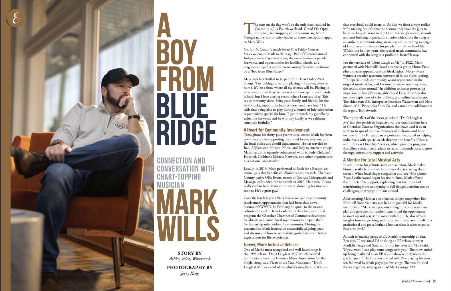 A Boy From Blue Ridge: Conversations with Mark Wills